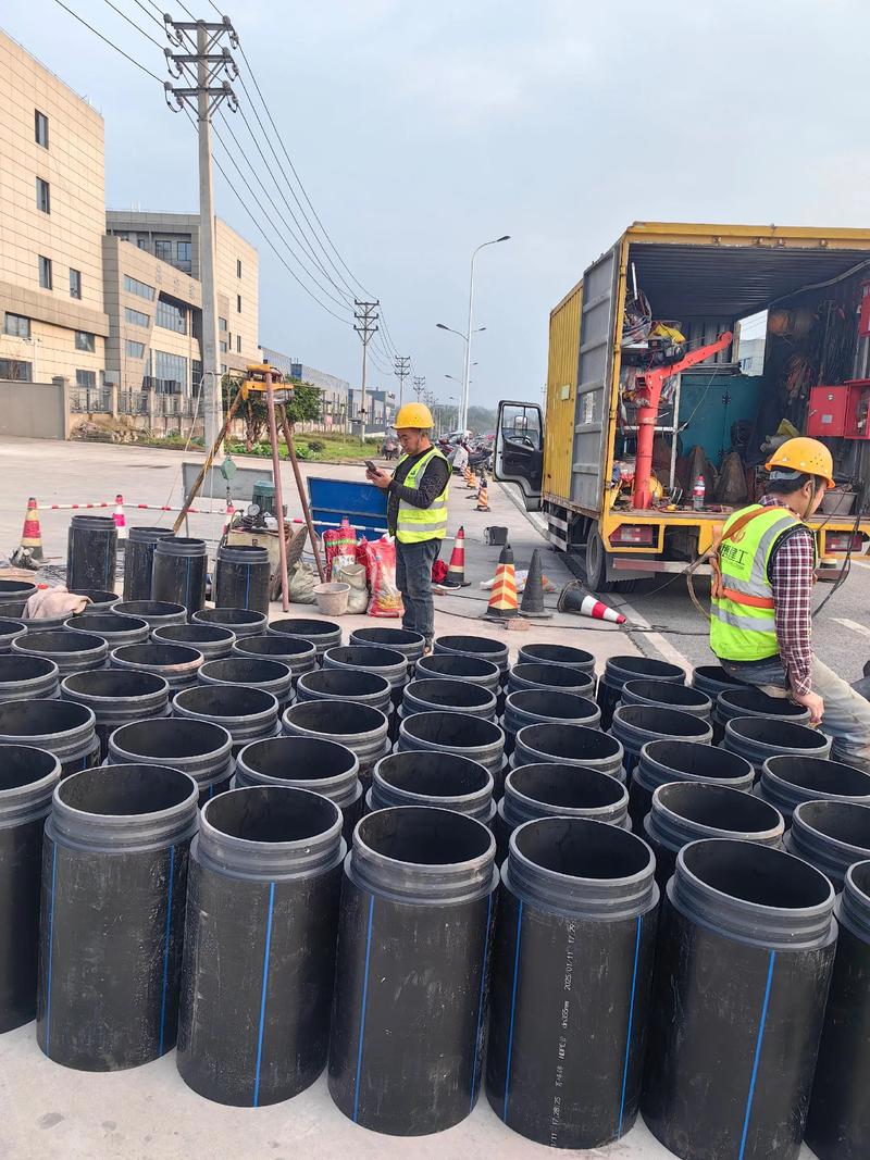 沙河管道短管置换